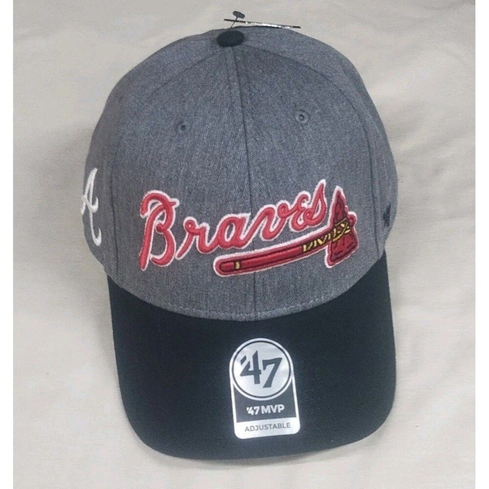 Atlanta Braves MLB '47 Brand MVP Adjustable Snapback Hat NEW